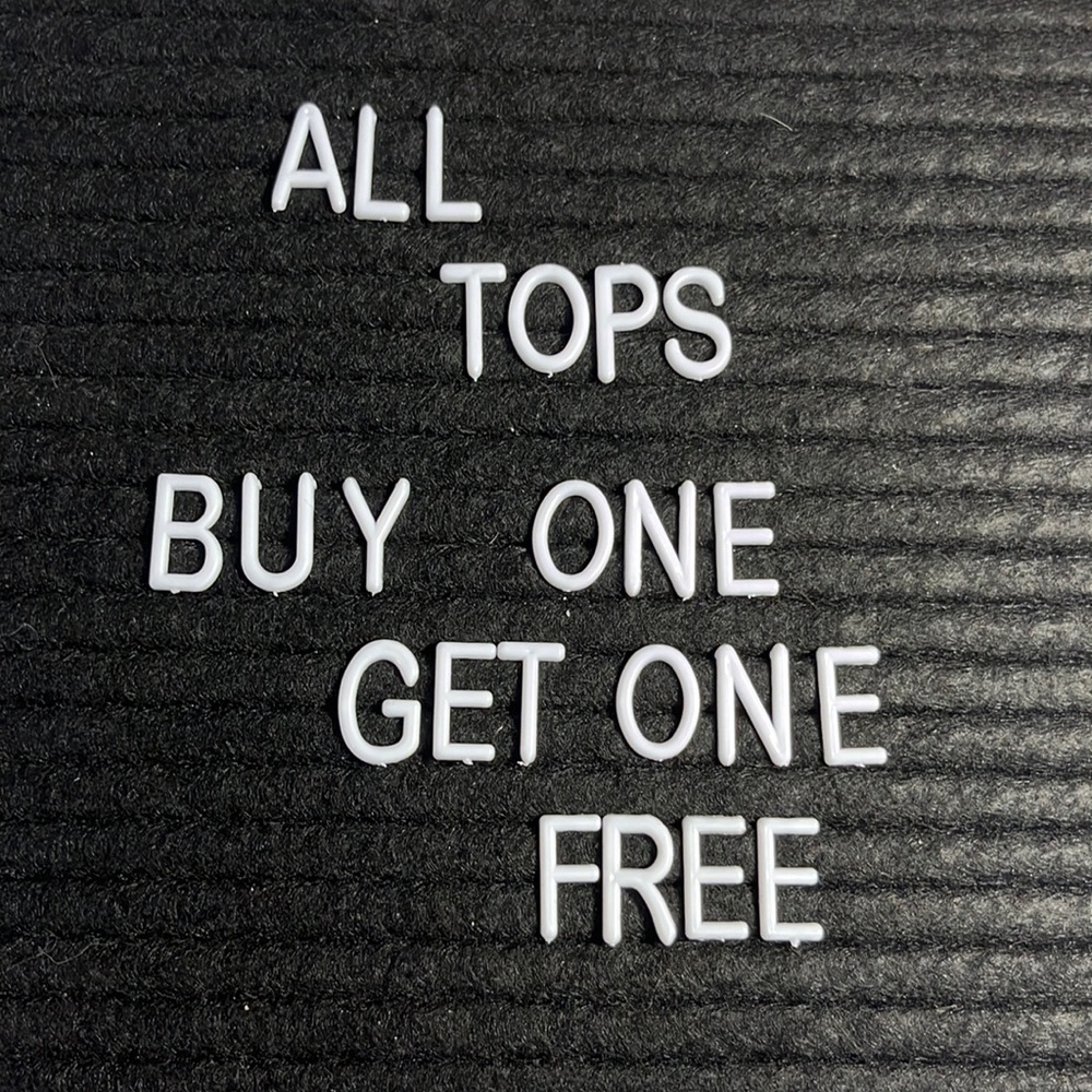 Sale on Tops